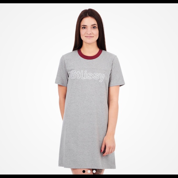 stussy t shirt dress